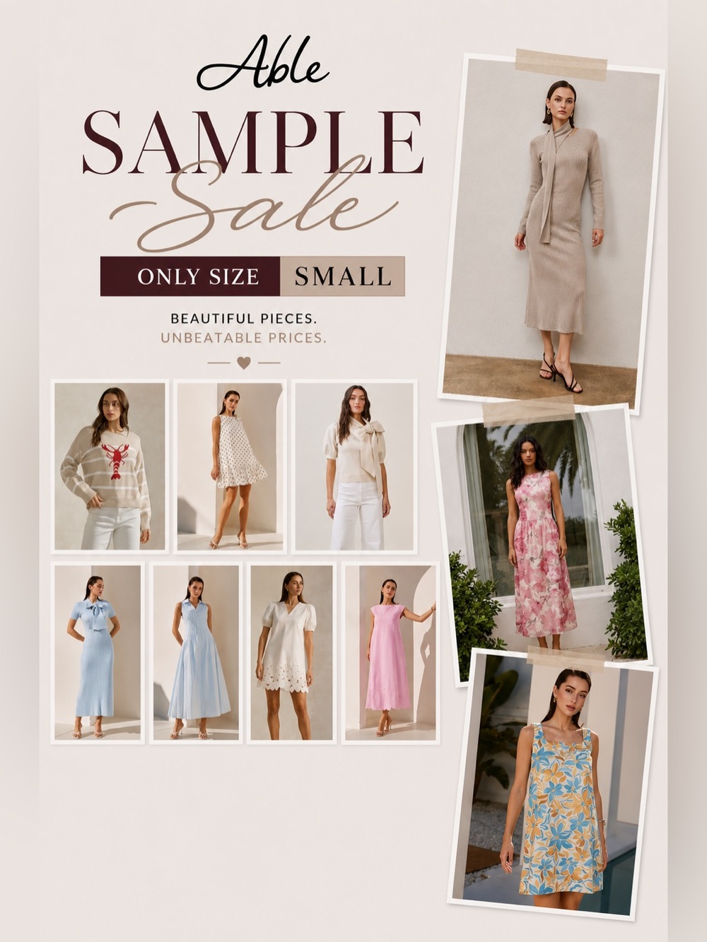 ABLE sample sales
